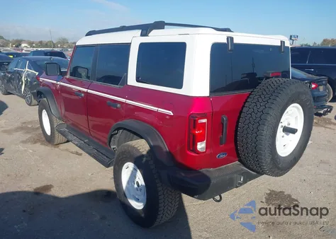 2025 Ford Bronco Heritage Edition from USA, damaged, VIN 1FMEE4DPXSLA56580